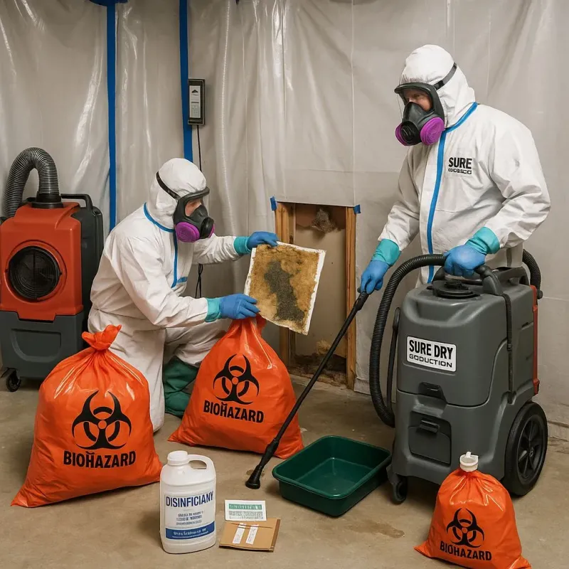 Contaminated Water Handling Protocols process in Sandia Heights, NM